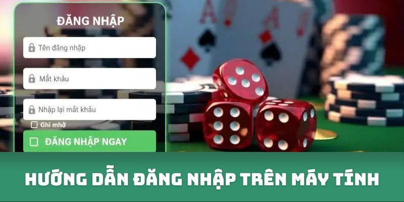Hướng dẫn V9bet đăng nhập trên máy tính